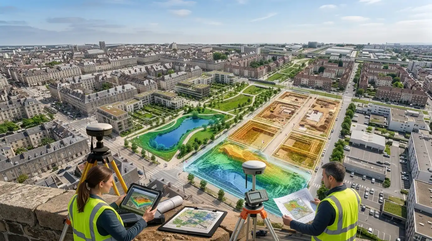 Illustration de l'article : Sobriété foncière et ZAN : le géomètre-expert, acteur clé de la transformation des territoires