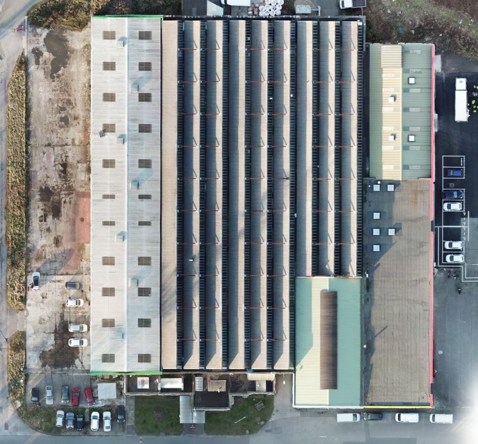 Vue de la galerie pour le projet Relevé 3D complet d’un bâtiment