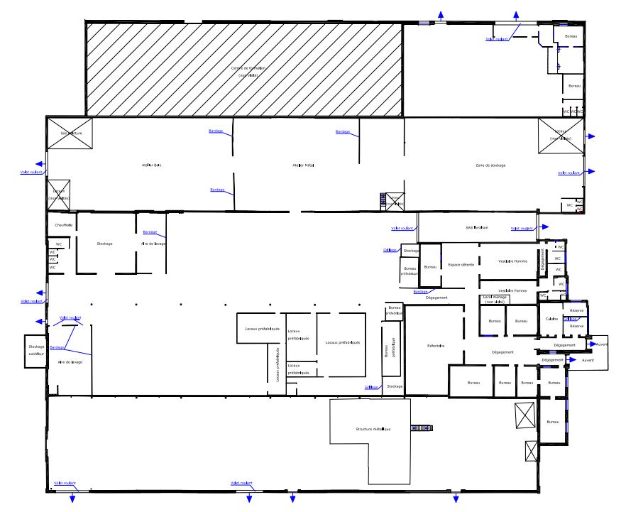 Vue de la galerie pour le projet Relevé 3D complet d’un bâtiment